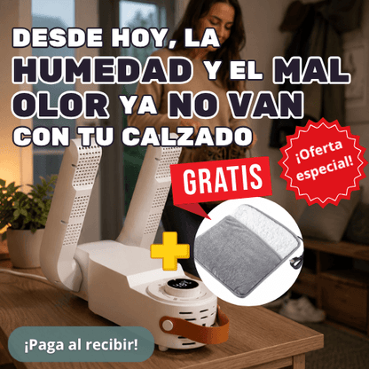 Secador de Zapatos + Calentador de Pies